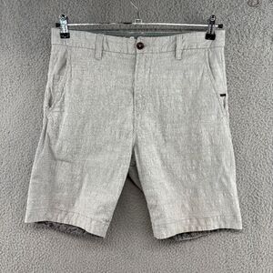 Vissla Shorts Men's 31 gray Stretch Cotton